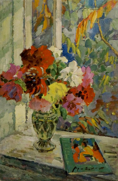 Oil painting Still life Neklyuenko Nikolay Pavlovich