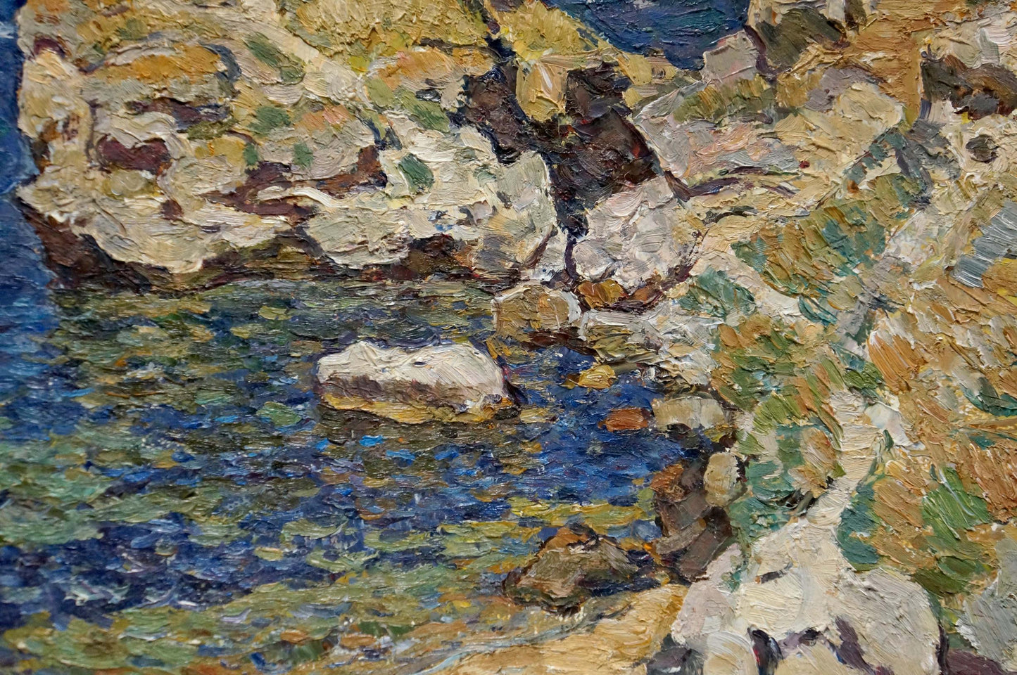 Oil painting Rocks Konovalov Yuri Alexandrovich