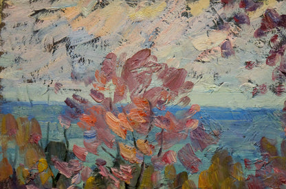 Oil painting Spring Kolomoitsev Petr Mikhailovich