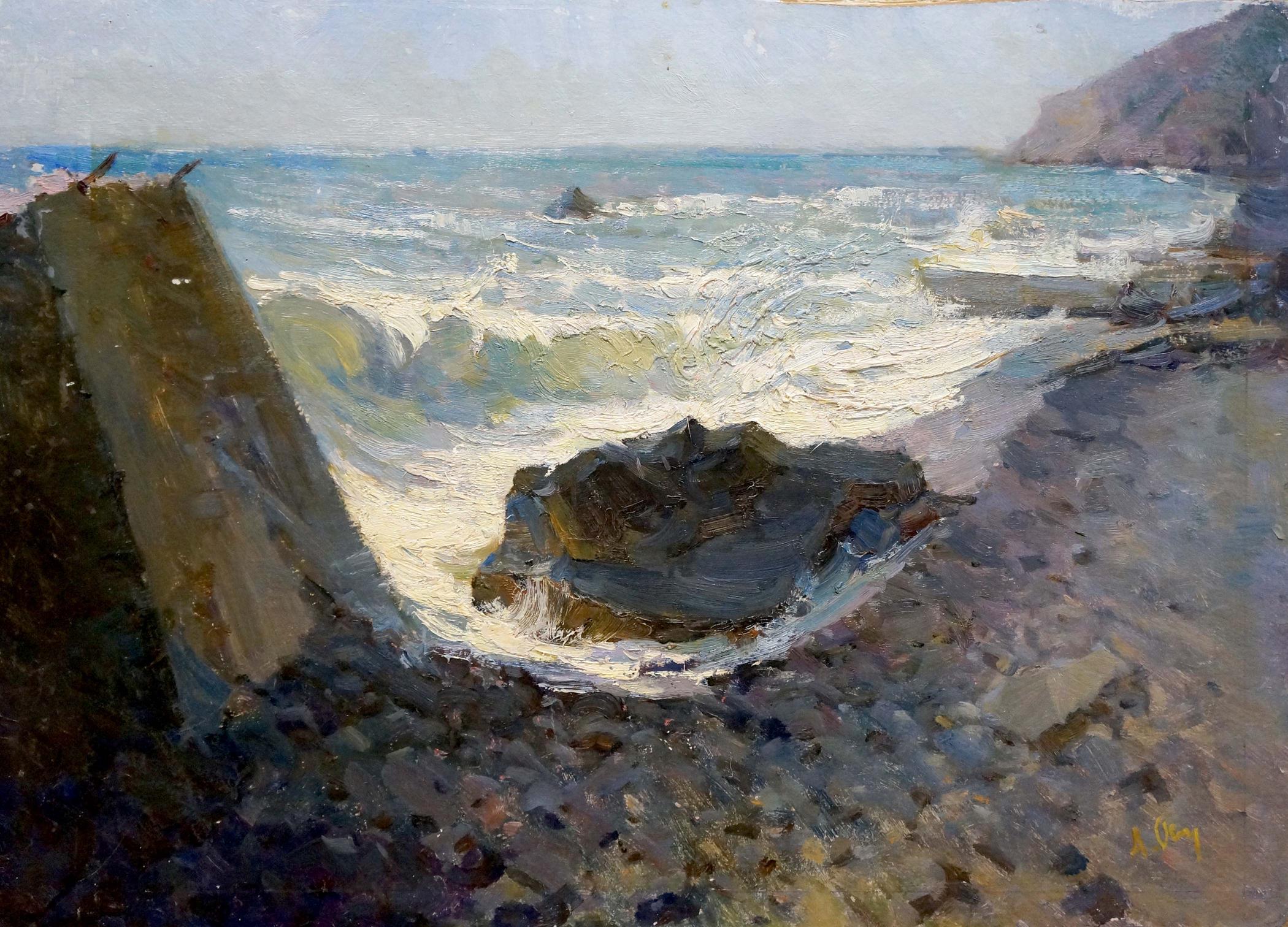 Oil painting Seascape Osipov Alexander Yakovlevich