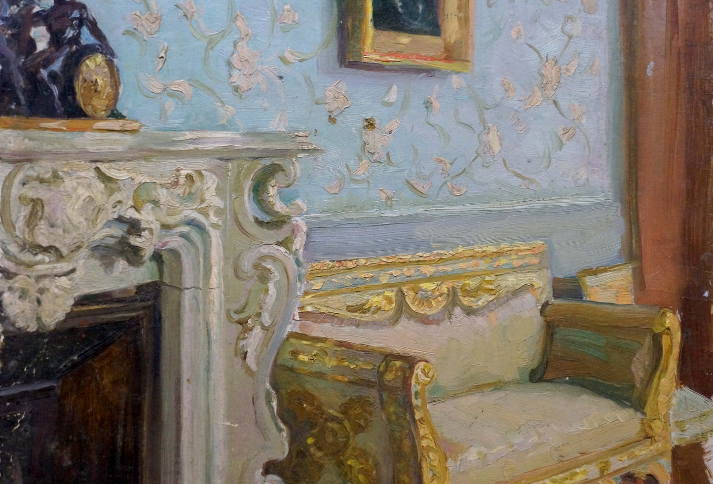 Oil painting Royal room