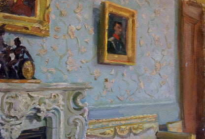 Oil painting Royal room