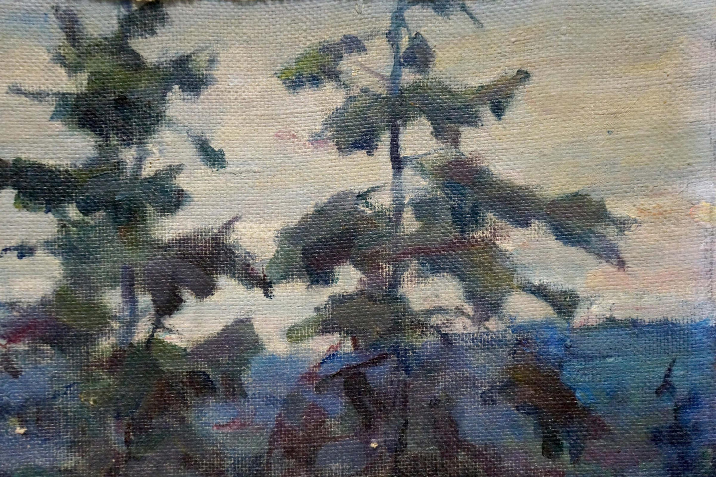 Oil painting Before the rain Stramkovskiy Dmitriy Vladimirovich