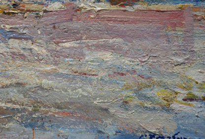 Oil painting Sea Khodchenko Lev Pavlovich