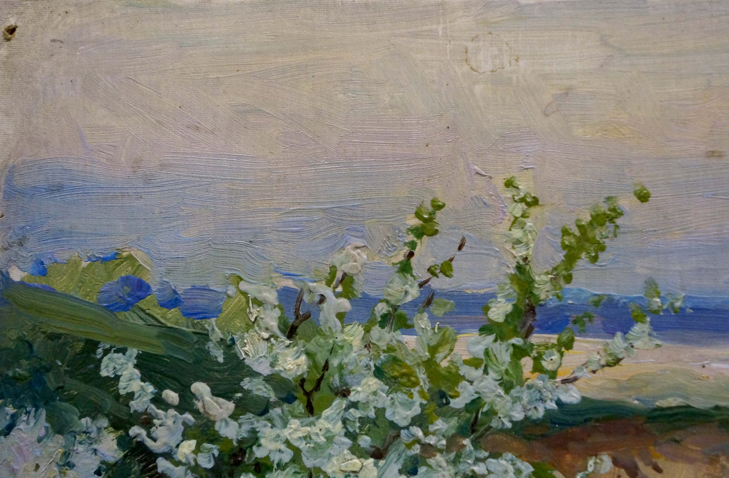 Oil painting Spring day Ivan Makarovich Gonchar