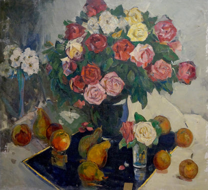 Oil painting Still life Fedor Fedorovich Fedorovsky