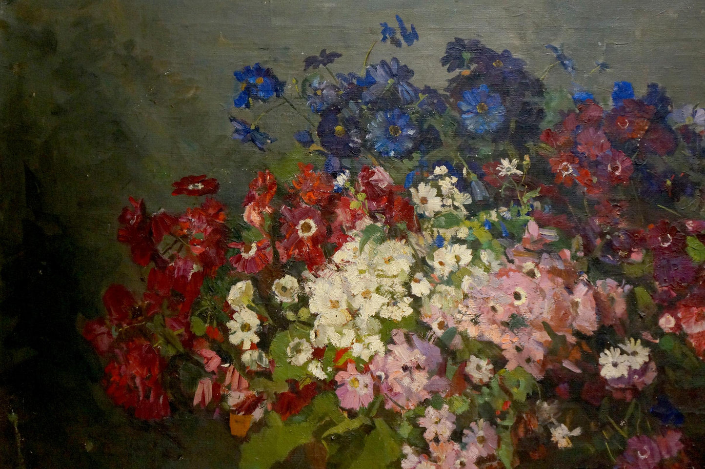 Oil painting Flowers Solona L. R.