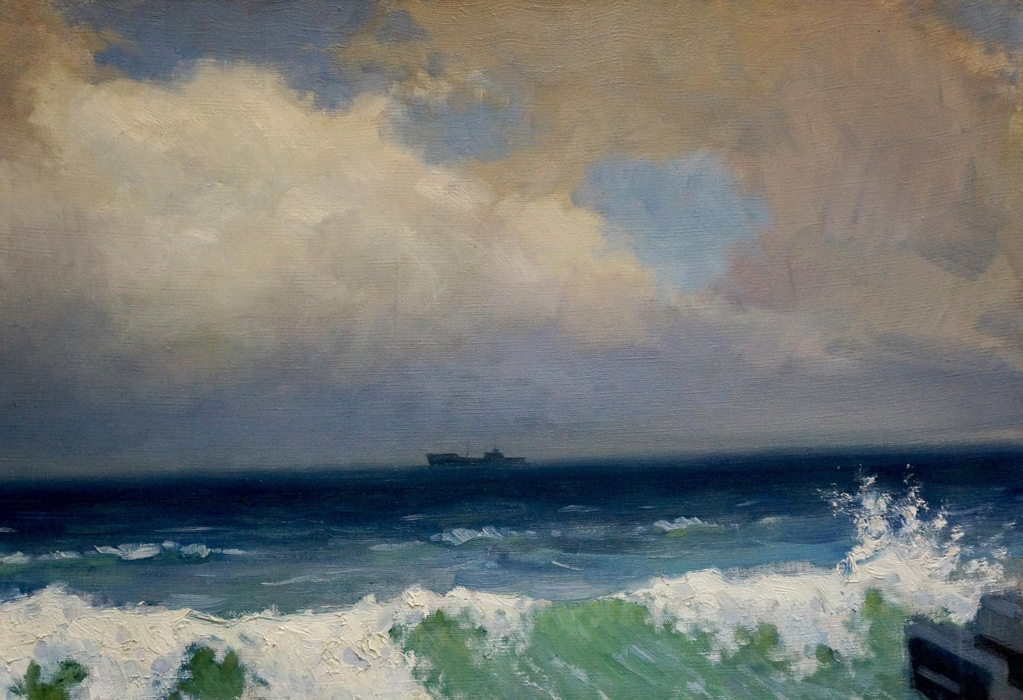 Oil painting Seascape Puzyr'kov Viktor Grigor'yevich