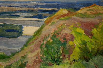 Oil painting Mountain landscape Buryachok Nikolay Ivanovich