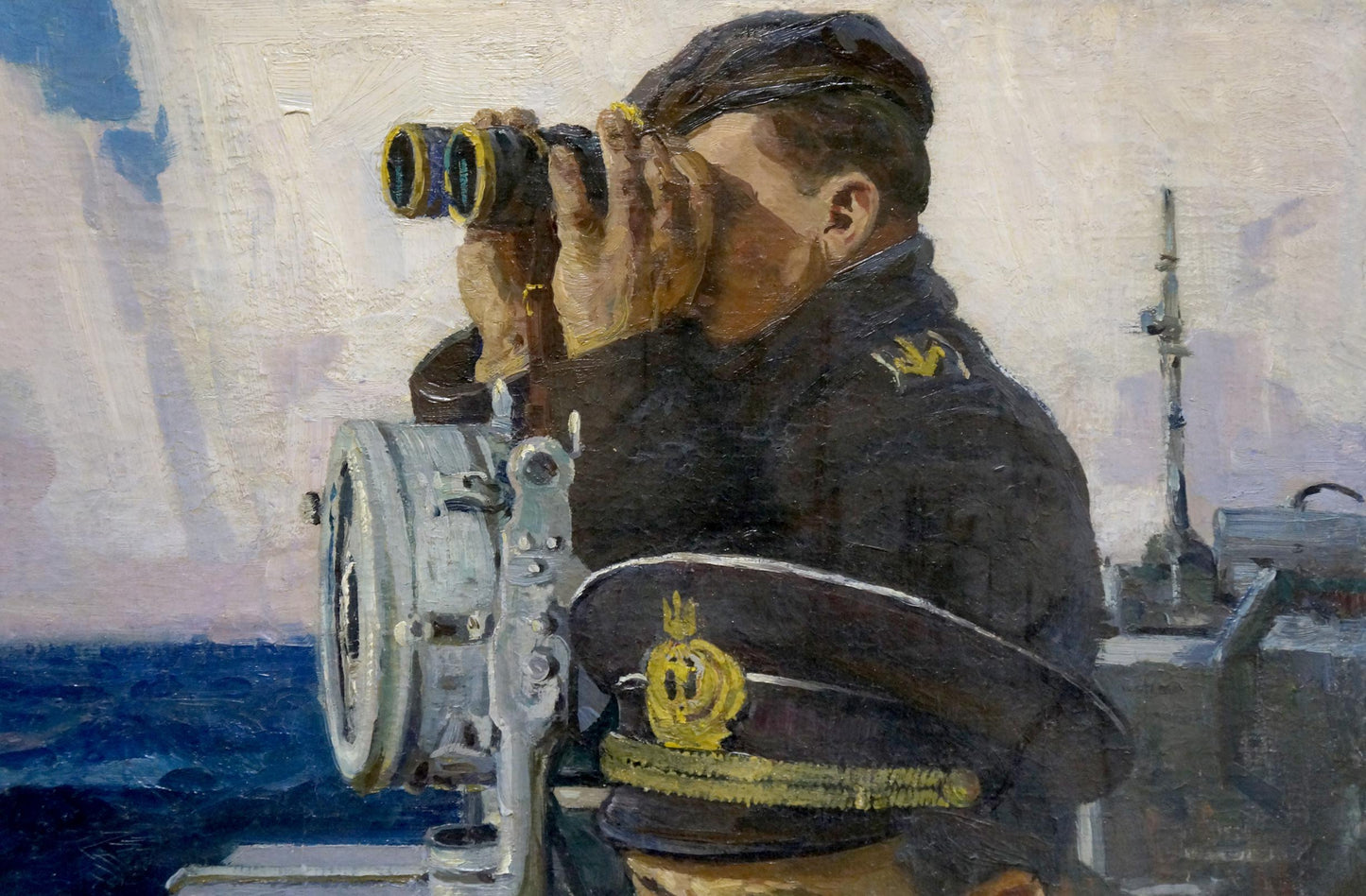 Oil painting Portrait of sailors Ivan Dmitrievich Zakharov