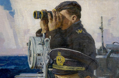 Oil painting Portrait of sailors Ivan Dmitrievich Zakharov