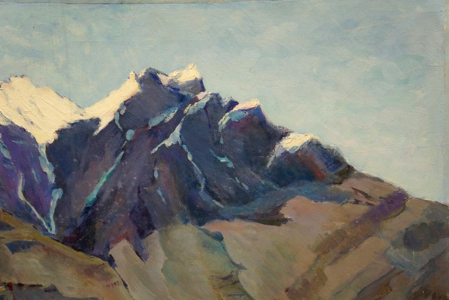 Oil painting Mountain landscape Buryak V.V.