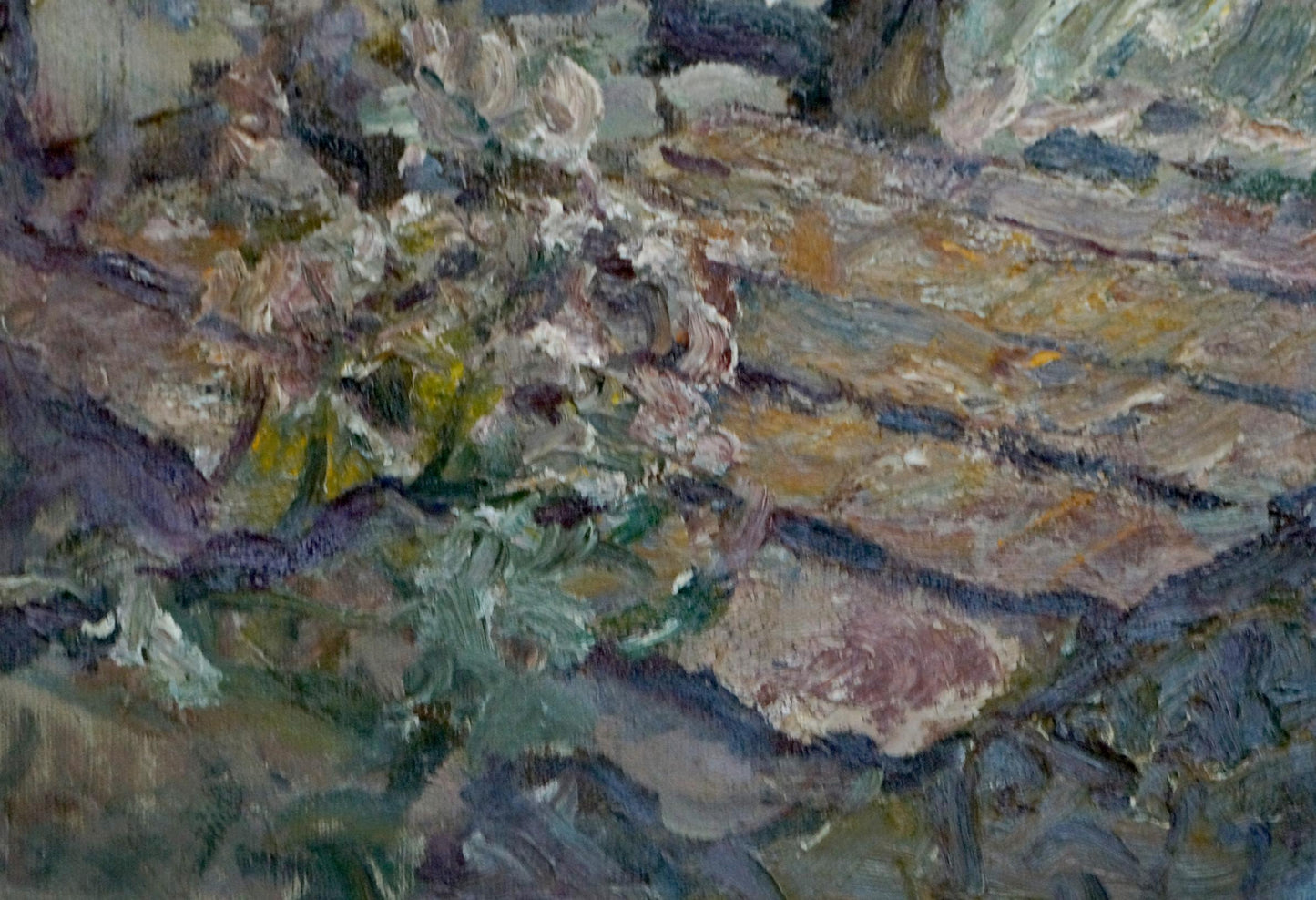 Oil painting Spring landscape Khan Nikolay Alekseevich