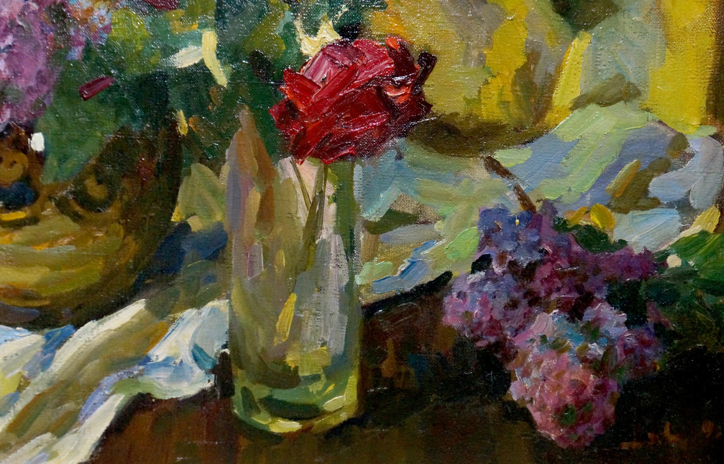 Oil painting Still life Logvinyuk Alexander Semenovich