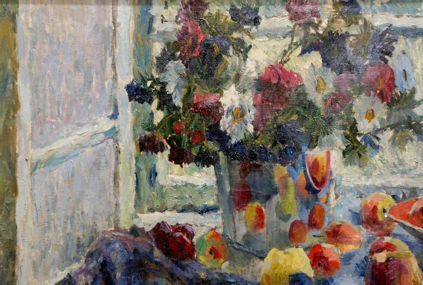 Oil painting Flower on the window Vasilevsky Igor Eduardovich