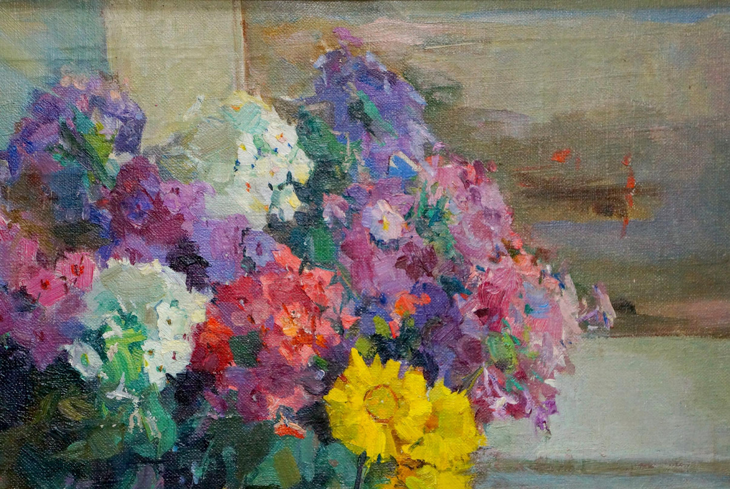 Oil painting Flexes Dovgalevskaya Vera Veniaminovna