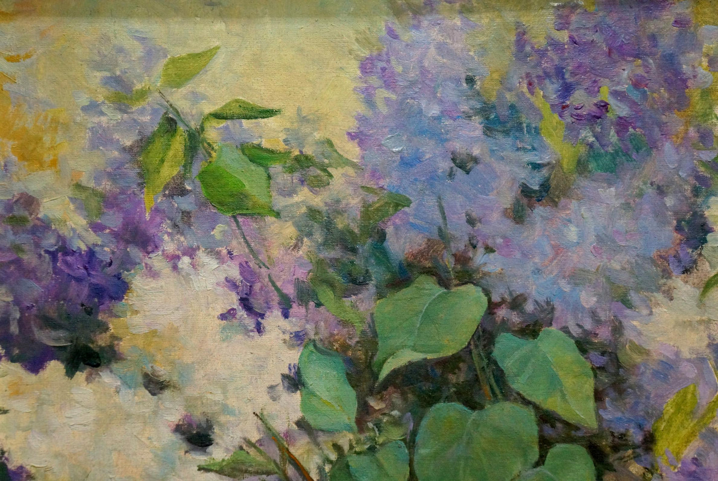 Oil painting Flowers Sliva A. I.