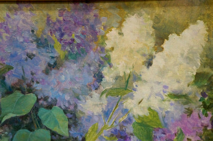 Oil painting Flowers Sliva A. I.