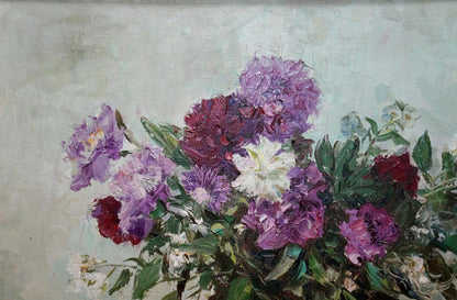 Oil painting Flowers Stolyarenko Petr Kuzmich