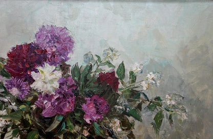 Oil painting Flowers Stolyarenko Petr Kuzmich