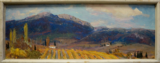 Oil painting Carpathian mountains Miroshnichenko Pavel Petrovich