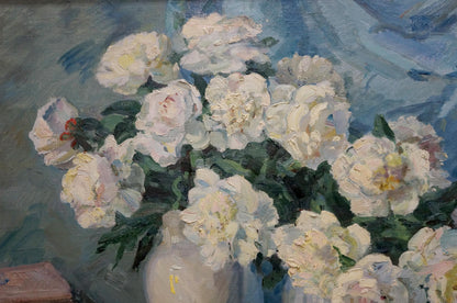 Oil painting Flowers Kisel Ivan Gordeevich
