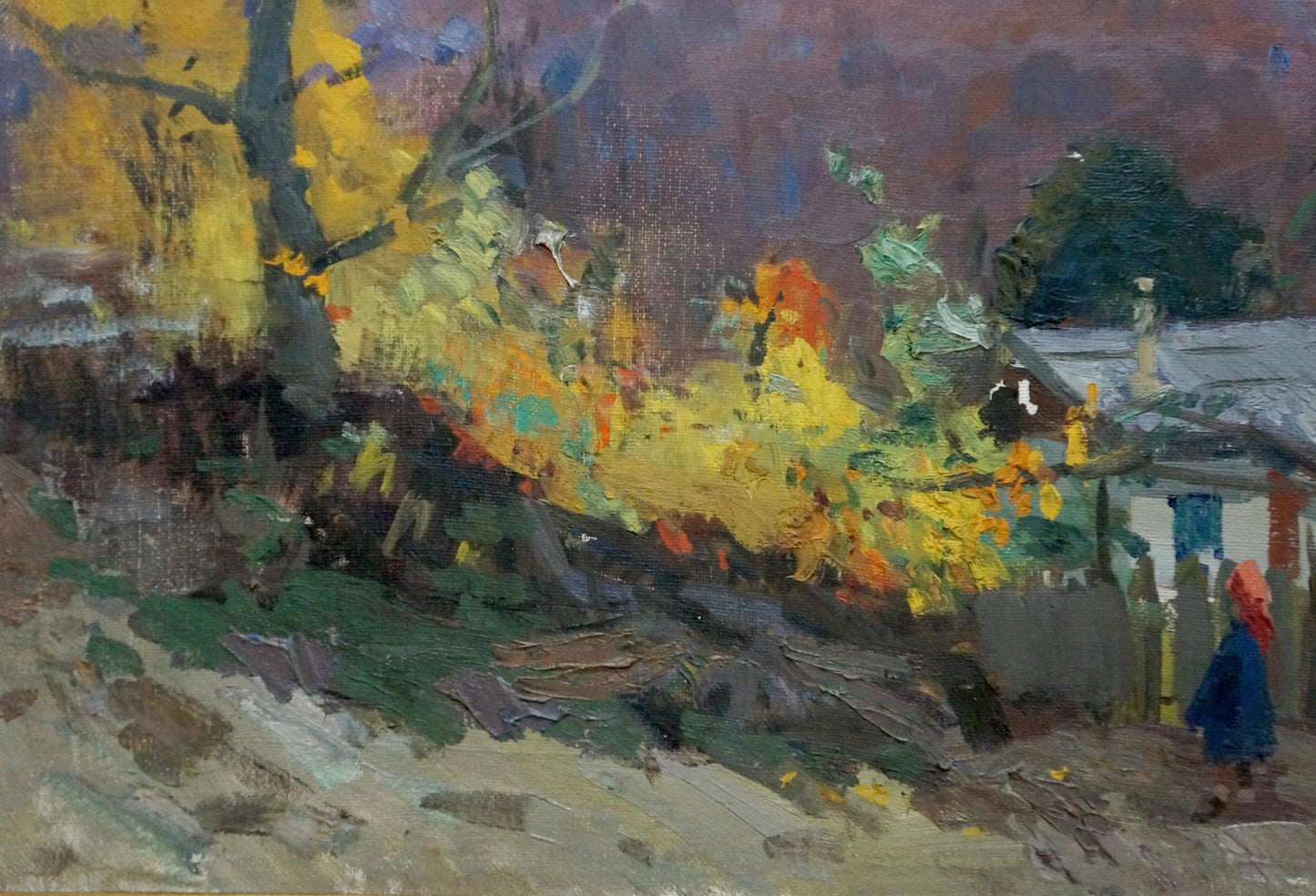 Oil painting House near the mountain Kobylenkov Mikhail Vasilievich