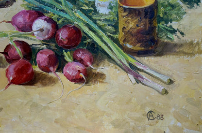 Oil painting Still life Sakhnenko Viktor Ivanovich