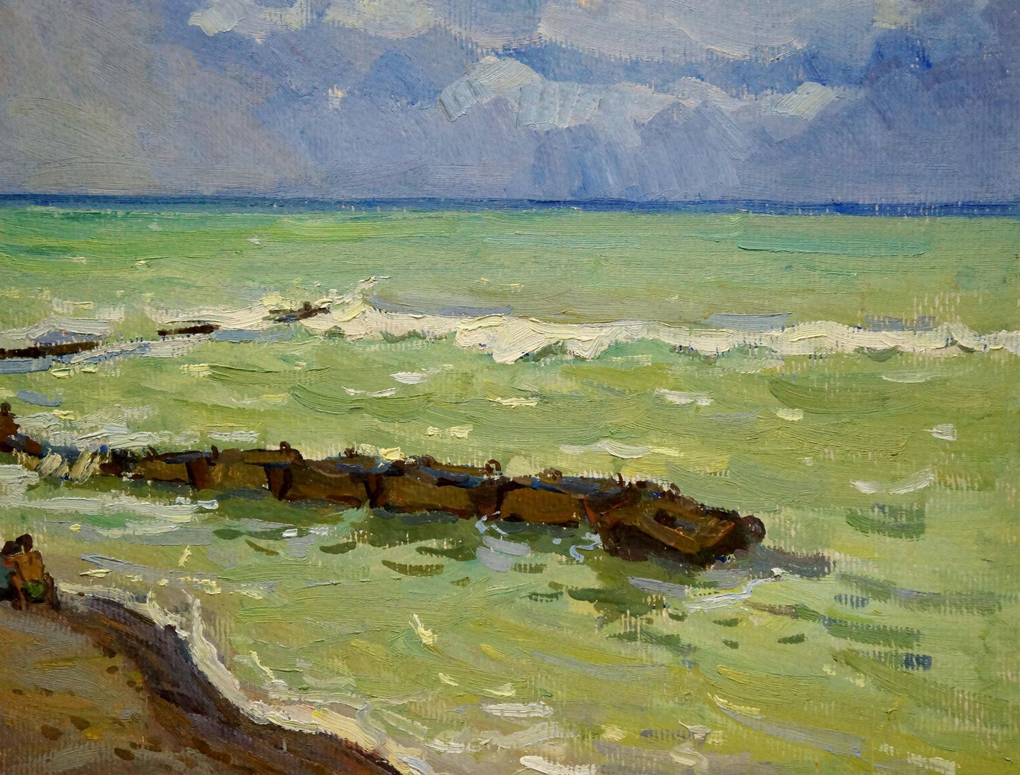 Oil painting Seascape Gomolsky G.S.