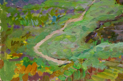 Oil painting Lake Ruban Grigory Savelievich