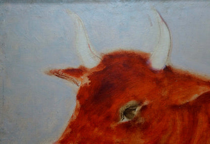 Oil painting Bull Yuri Anatolievich Pliss