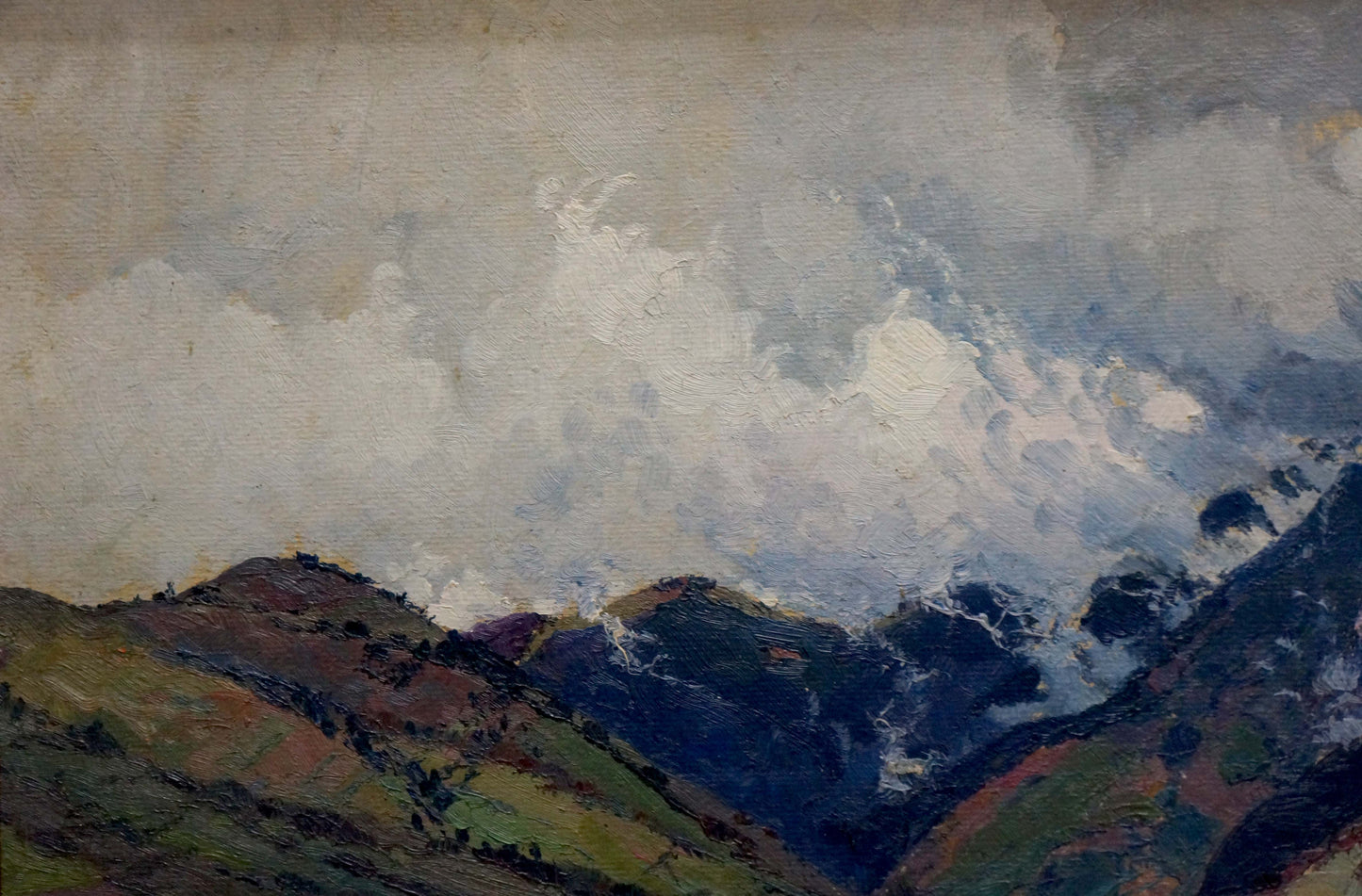 Oil painting Mountain landscape Sidoruk Vladimir Fedorovich
