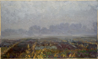 Oil painting Fog Mordovets Andrey Nikitich