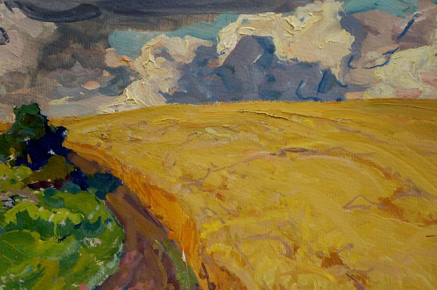 Oil painting Before the rain Kolosovsky Georgy Sergeevich