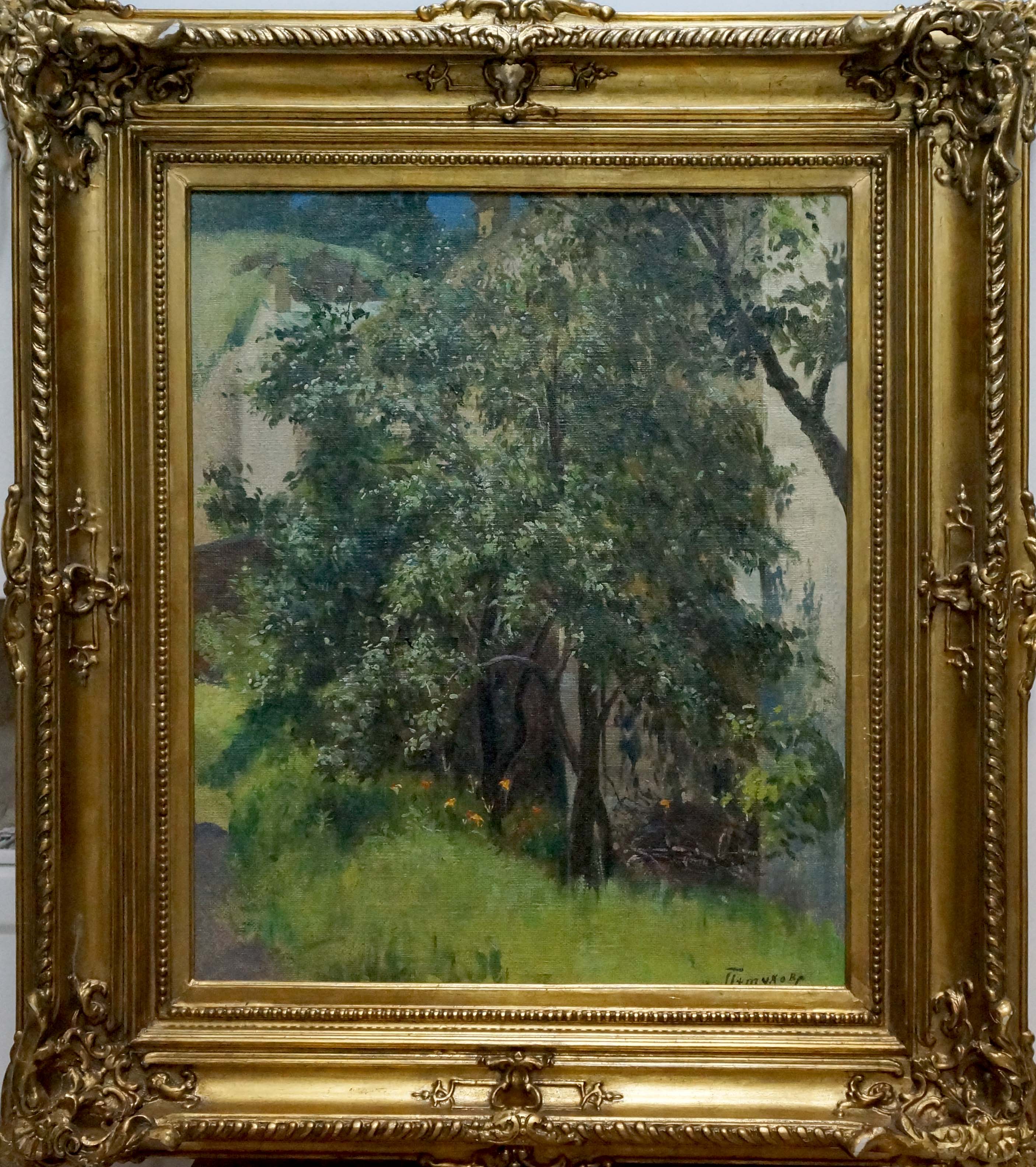 Oil painting Forest Petukhov Alexander Mikhailovich
