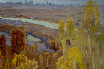 Oil painting Golden autumn Zhabinsky A. M.