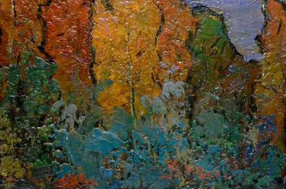Oil painting Landscape Konstantinopol'skiy Adol'f Markovich