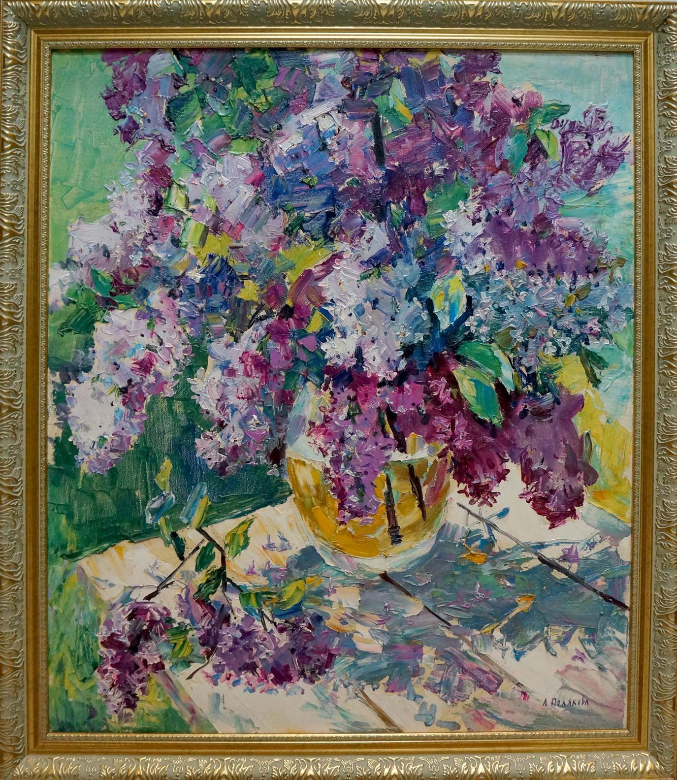 Oil painting Lilac Polyakova Lyudmila Valentinovna