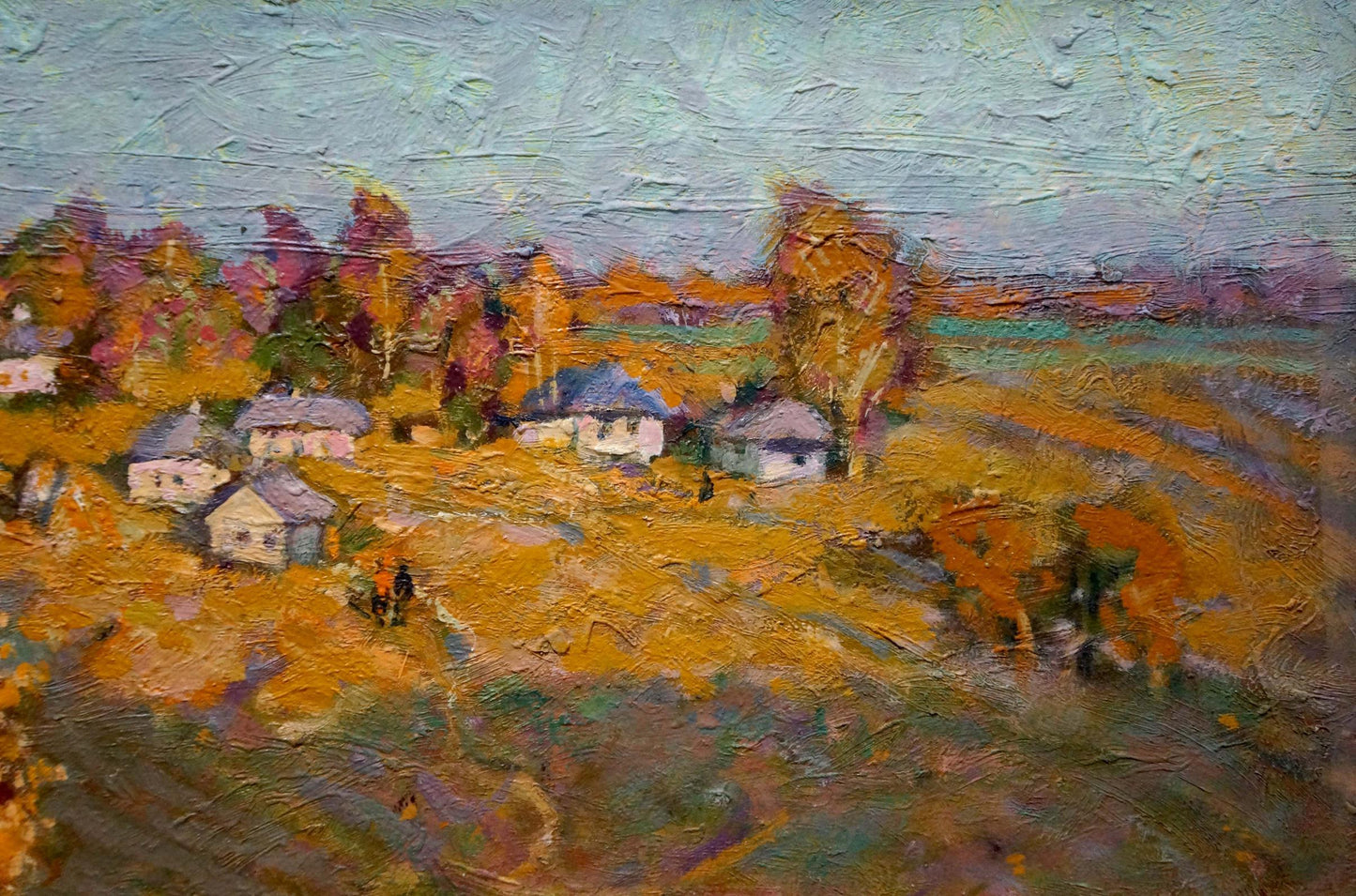 Oil painting Radiant day Miroshnichenko Ivan Vasilievich