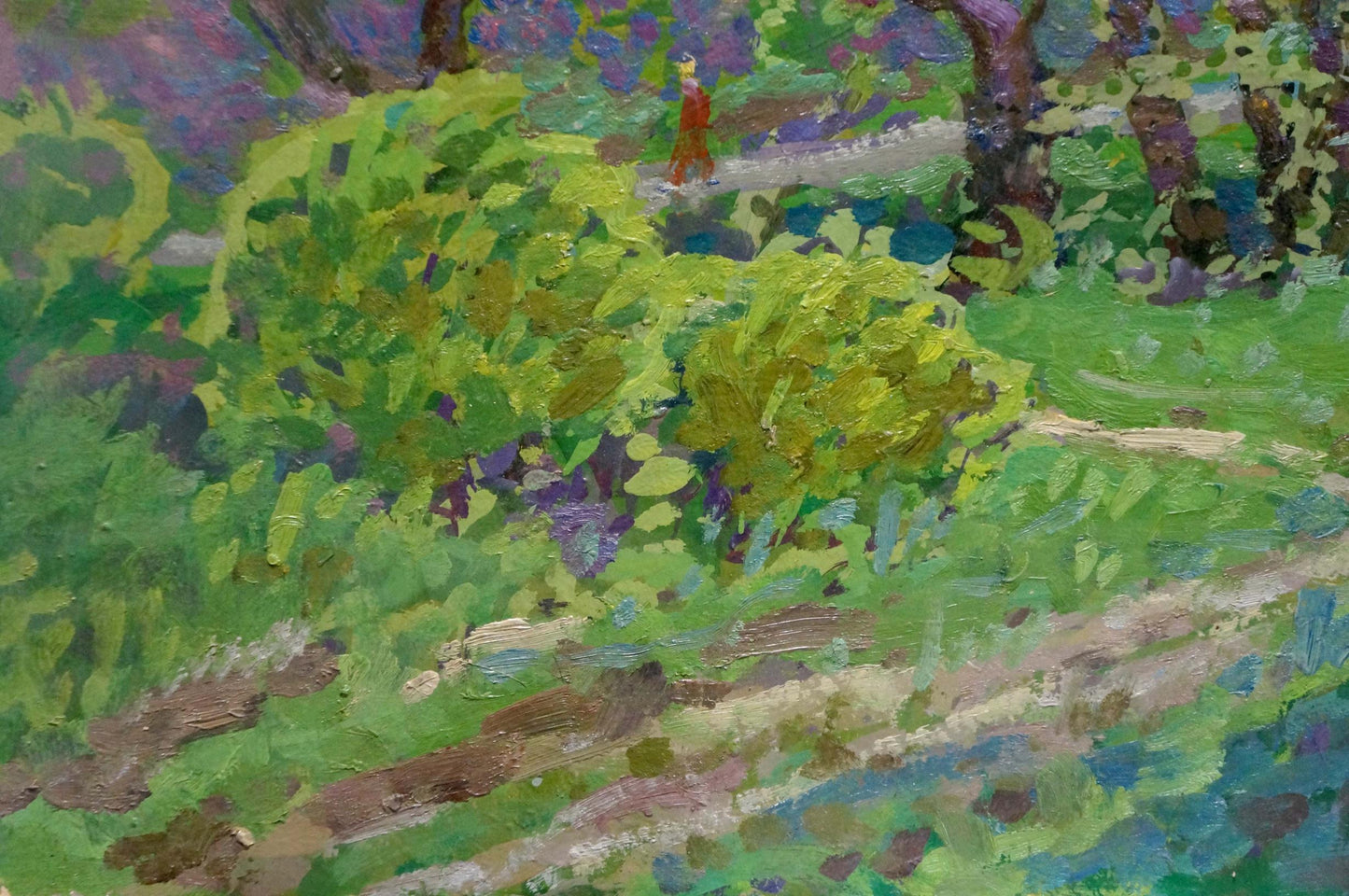 Oil painting Path in the grove Ruban Grigory Savelievich