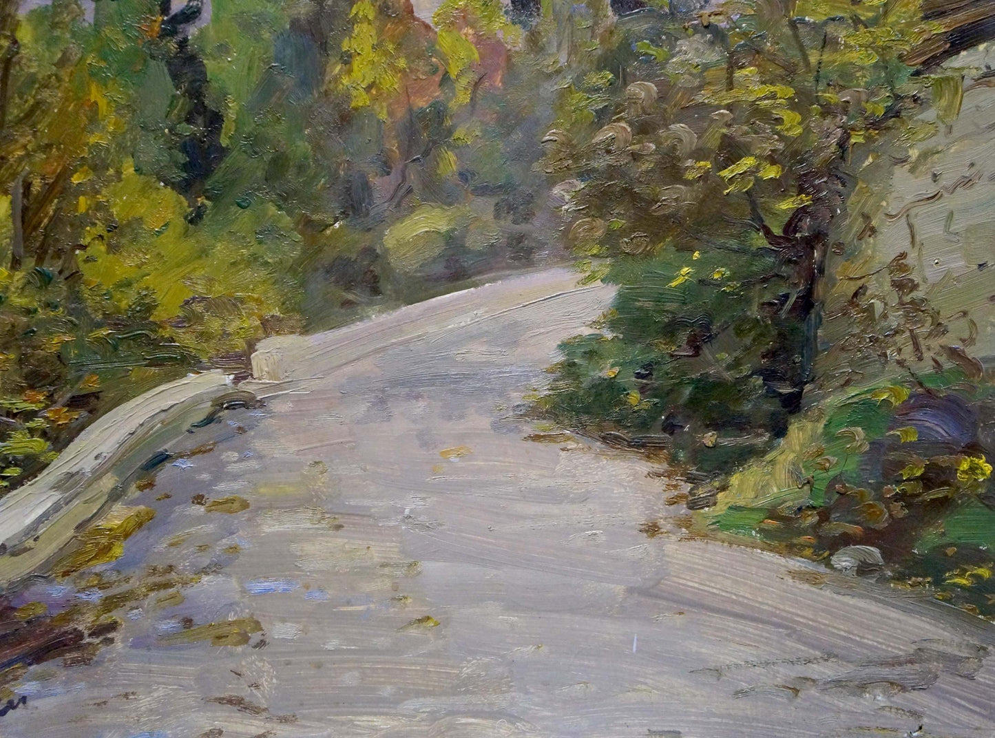 Oil painting Road to the mountains Kisil Grigory Alekseevich