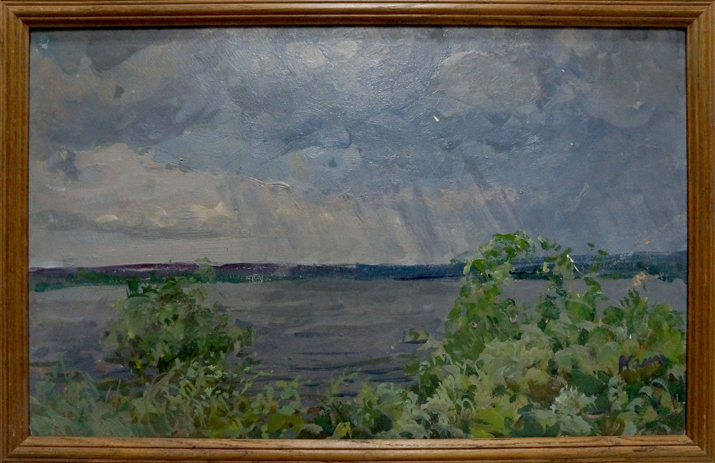 Oil painting Rain Kolosovsky Georgy Sergeevich