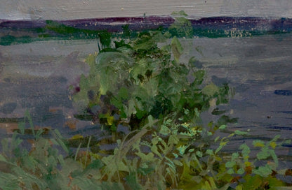 Oil painting Rain Kolosovsky Georgy Sergeevich