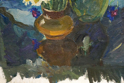 Oil painting Flowers Zinaida Mikhailovna Kovalevskaya