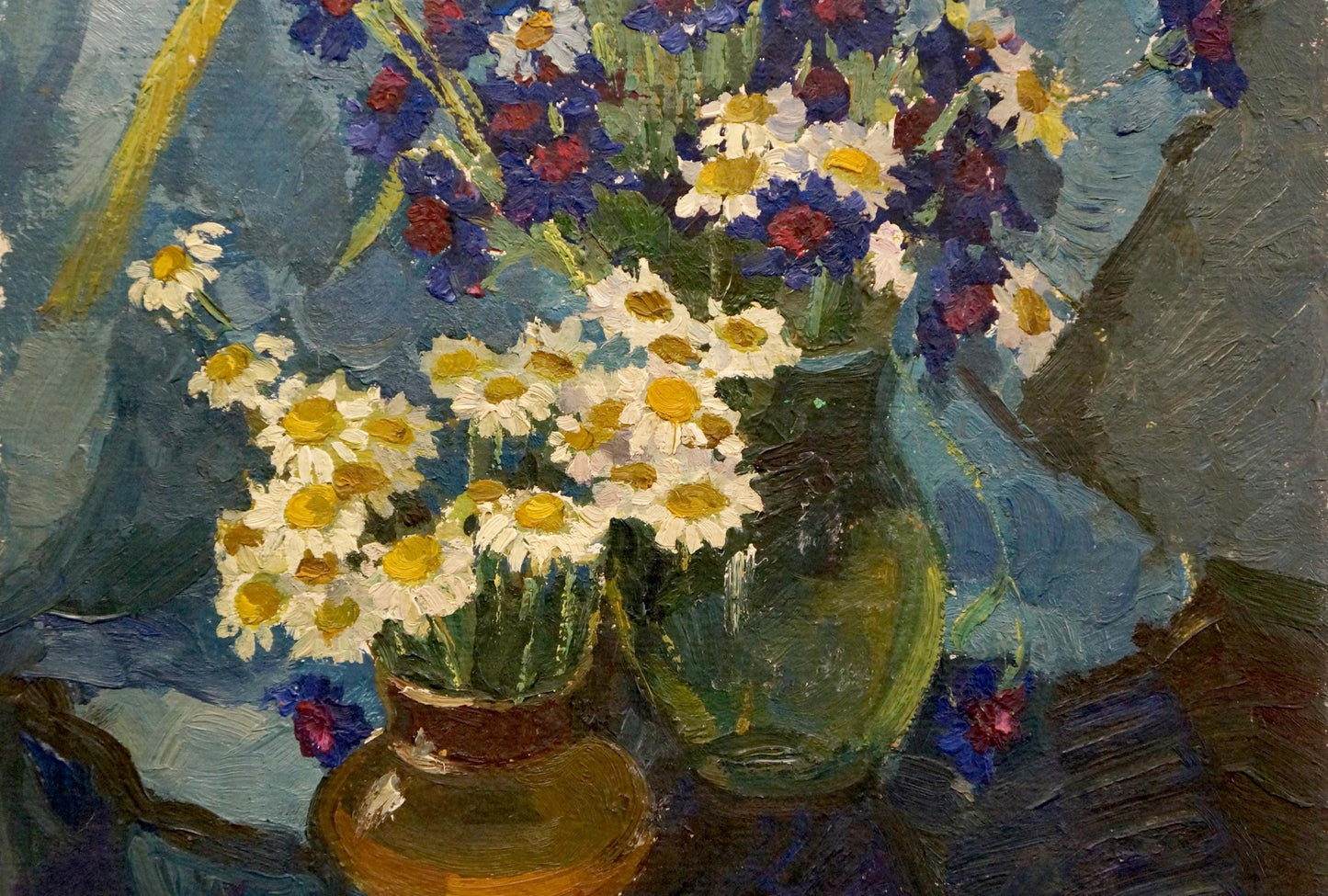 Oil painting Flowers Zinaida Mikhailovna Kovalevskaya