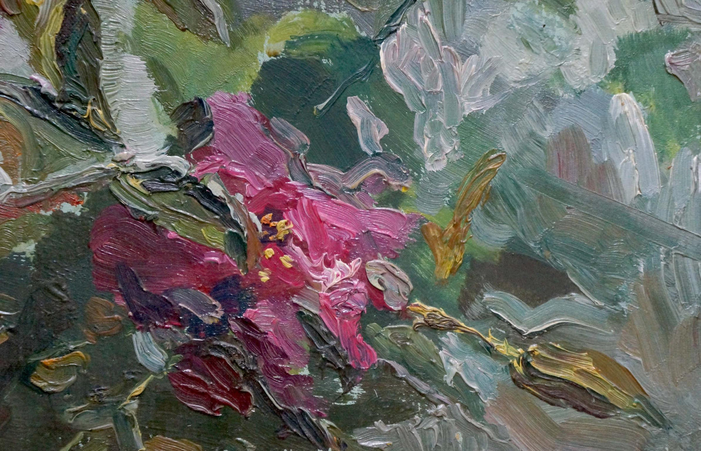 Oil painting Rosehip color Anatoly Varvarov