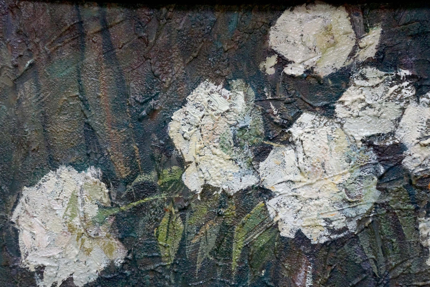 Oil painting Flowers Y. V. Derzhavin