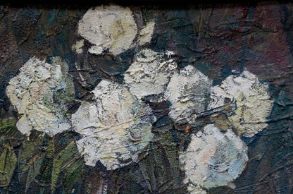 Oil painting Flowers Y. V. Derzhavin