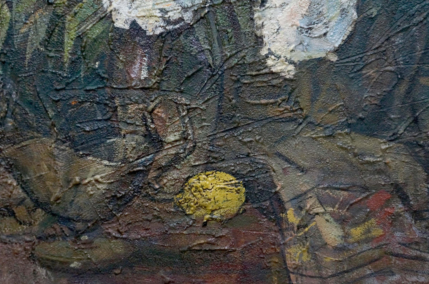 Oil painting Flowers Y. V. Derzhavin