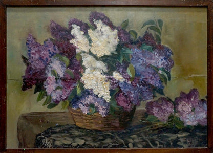 Oil painting Lilac G. Shevchuk